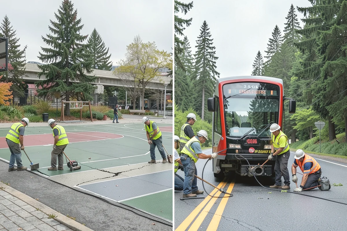 Pickleball Line Conversion in Issaquah, King County, WA - Review the existing court and programming goals