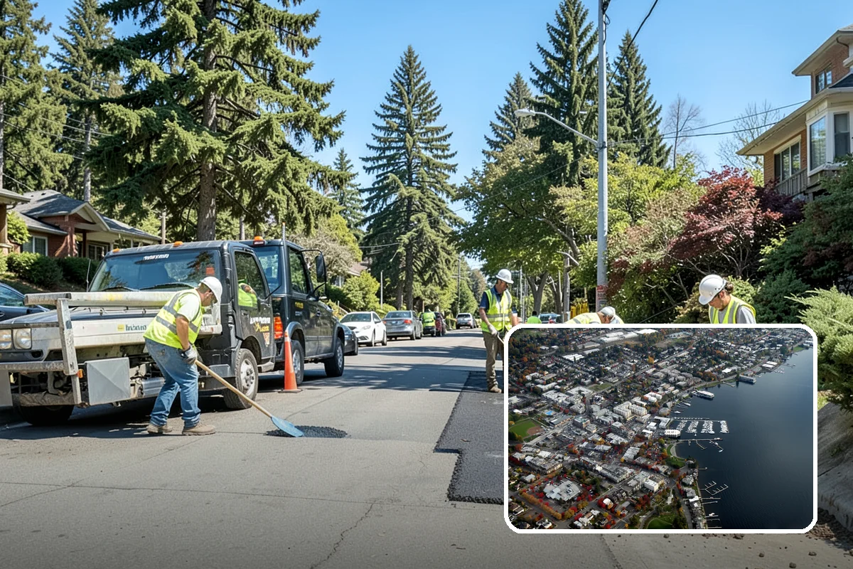 Pickleball Line Conversion in Kirkland, King County, WA - Expands pickleball capacity without new construction