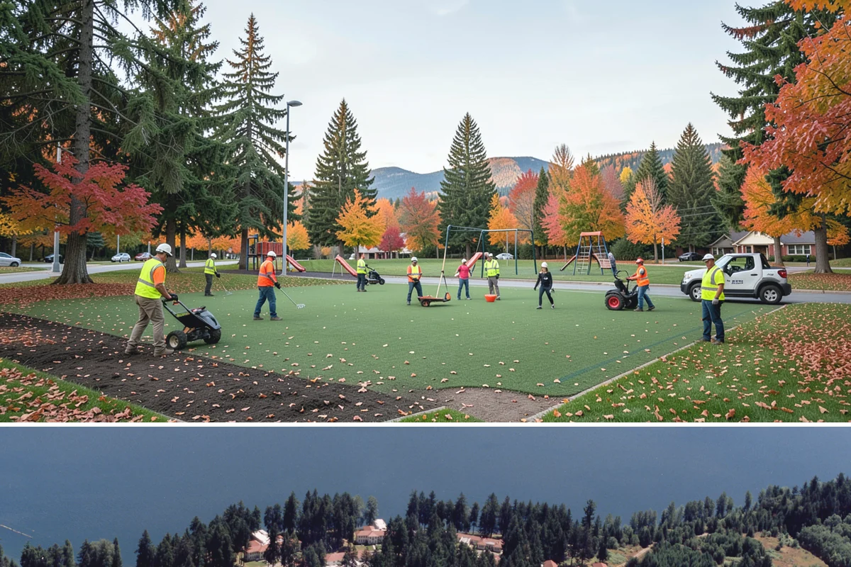 Pickleball Line Conversion in Lakewood, Pierce County, WA - Warm, dry summer months provide the ideal window for paint adhesion and rapid return to play.