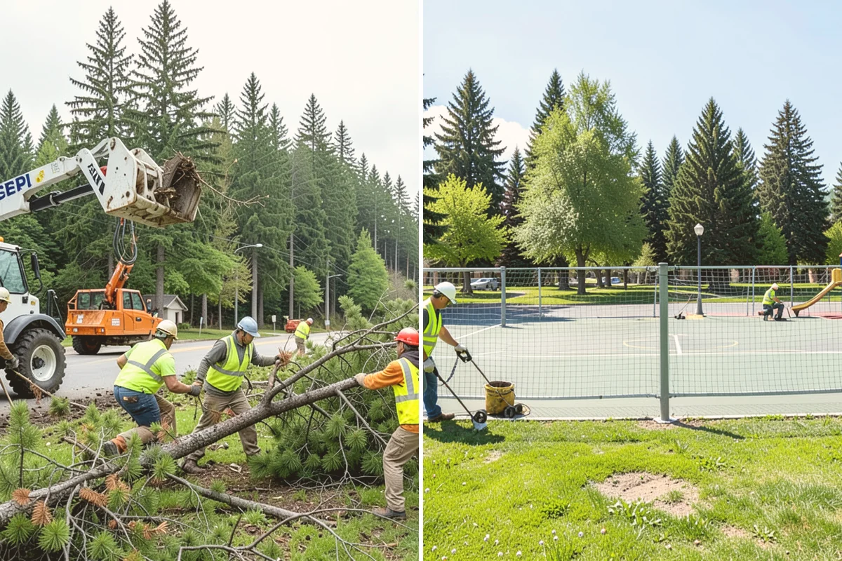 Pickleball Line Conversion in Langley, Island County, WA - Review the existing court and programming goals