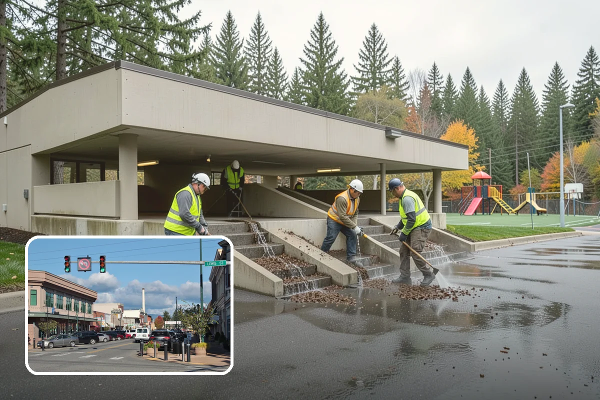 Pickleball Line Conversion in Monroe, Snohomish County, WA - Expands pickleball capacity without new construction
