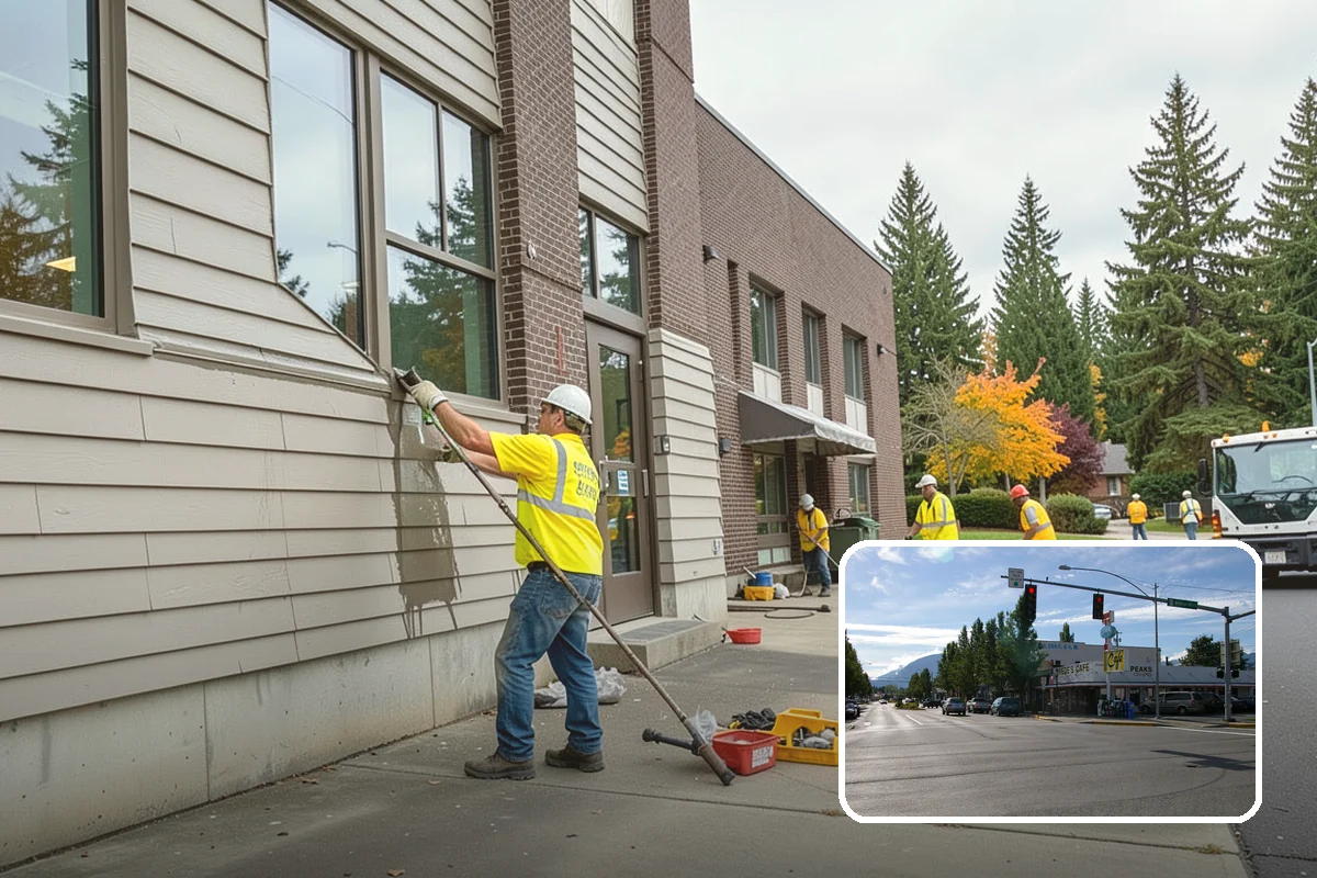 Pickleball Line Conversion in North Bend, King County, WA - Expands pickleball capacity without new construction