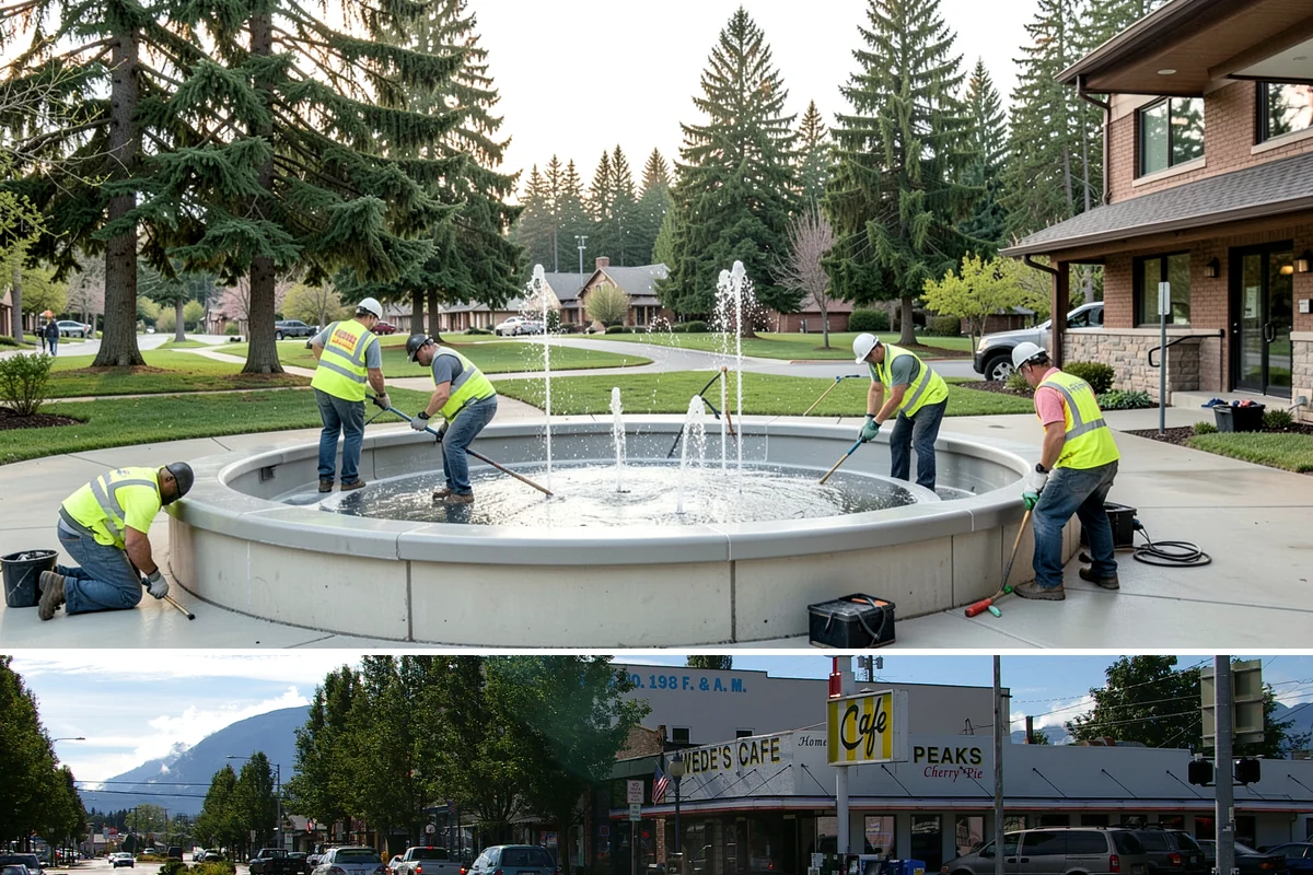 Pickleball Line Conversion in North Bend, King County, WA - Warm, dry summer months provide the ideal window for paint adhesion and rapid return to play.