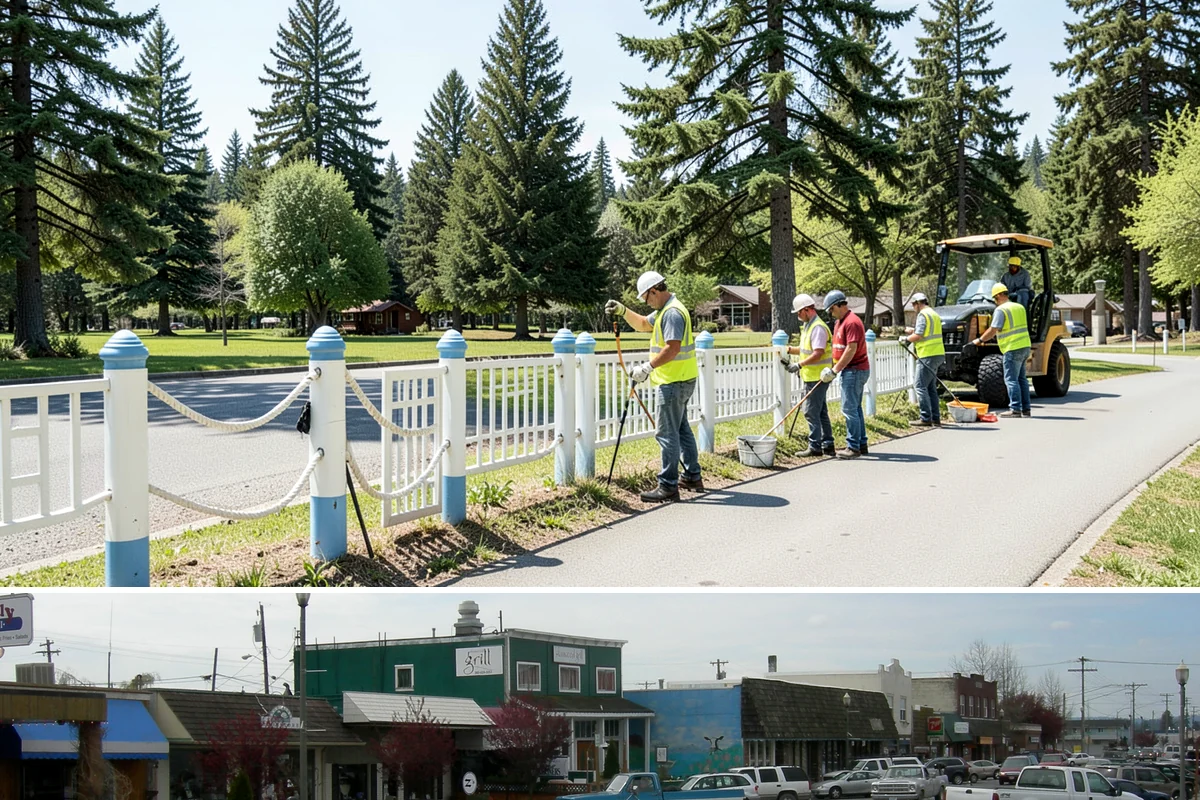 Pickleball Line Conversion in Stanwood, Snohomish County, WA - Warm, dry summer months provide the ideal window for paint adhesion and rapid return to play.