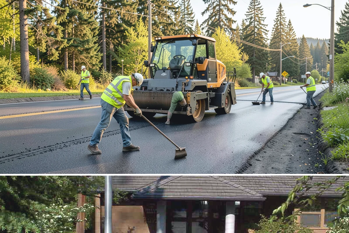 Pickleball Line Conversion in Yarrow Point, King County, WA - Warm, dry summer months provide the ideal window for paint adhesion and rapid return to play.