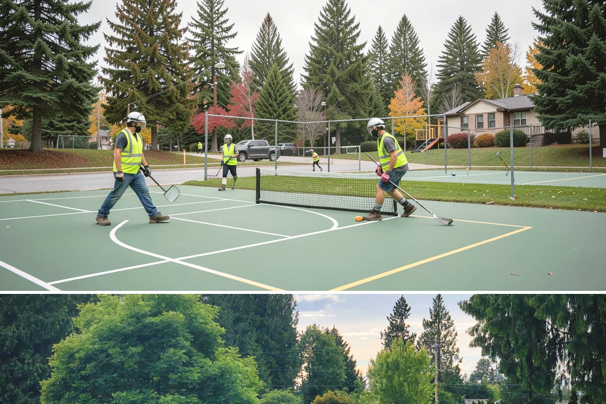 Picnic Shelter Cleaning in Bonney Lake, Pierce County, WA - Cleaning demand peaks during the spring-through-fall reservation season, with lighter service in winter.
