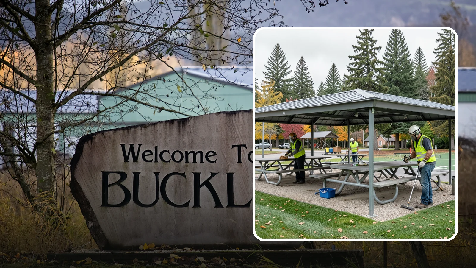 Picnic Shelter Cleaning in Buckley, Pierce County, WA - Deep cleaning of picnic shelters and tables that keeps reservable gathering spaces sanitary and ready to use.