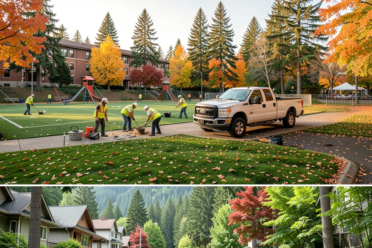 Picnic Shelter Cleaning in Darrington, Snohomish County, WA - Cleaning demand peaks during the spring-through-fall reservation season, with lighter service in winter.