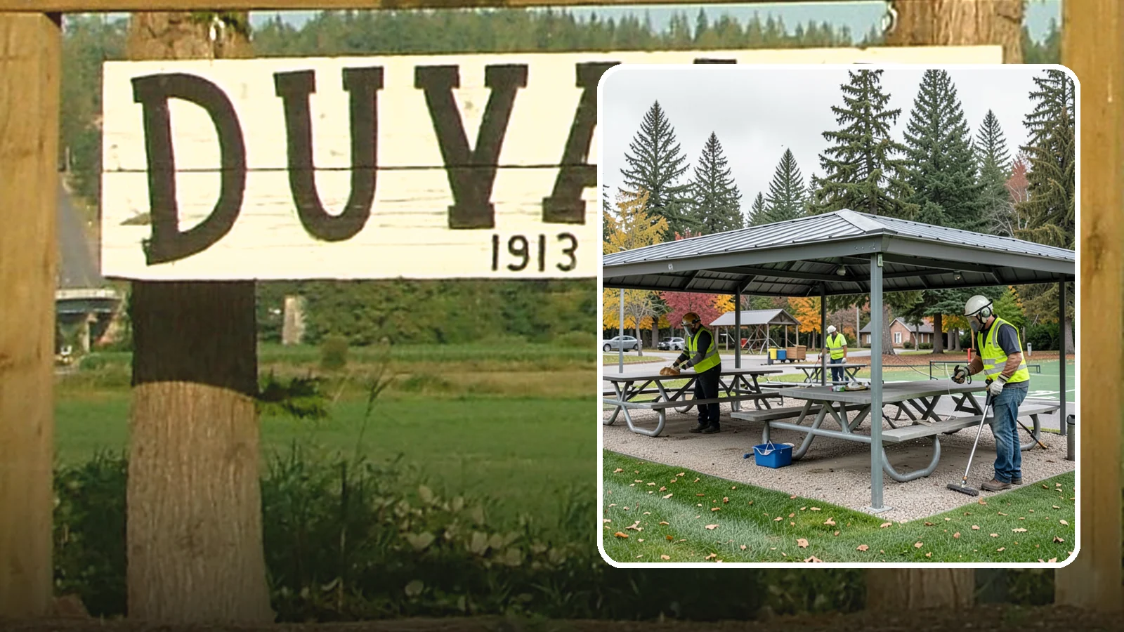Picnic Shelter Cleaning in Duvall, King County, WA - Deep cleaning of picnic shelters and tables that keeps reservable gathering spaces sanitary and ready to use.
