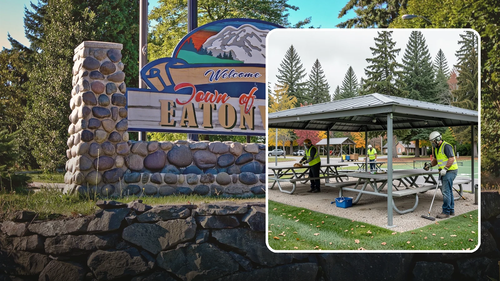 Picnic Shelter Cleaning in Eatonville, Pierce County, WA - Deep cleaning of picnic shelters and tables that keeps reservable gathering spaces sanitary and ready to use.