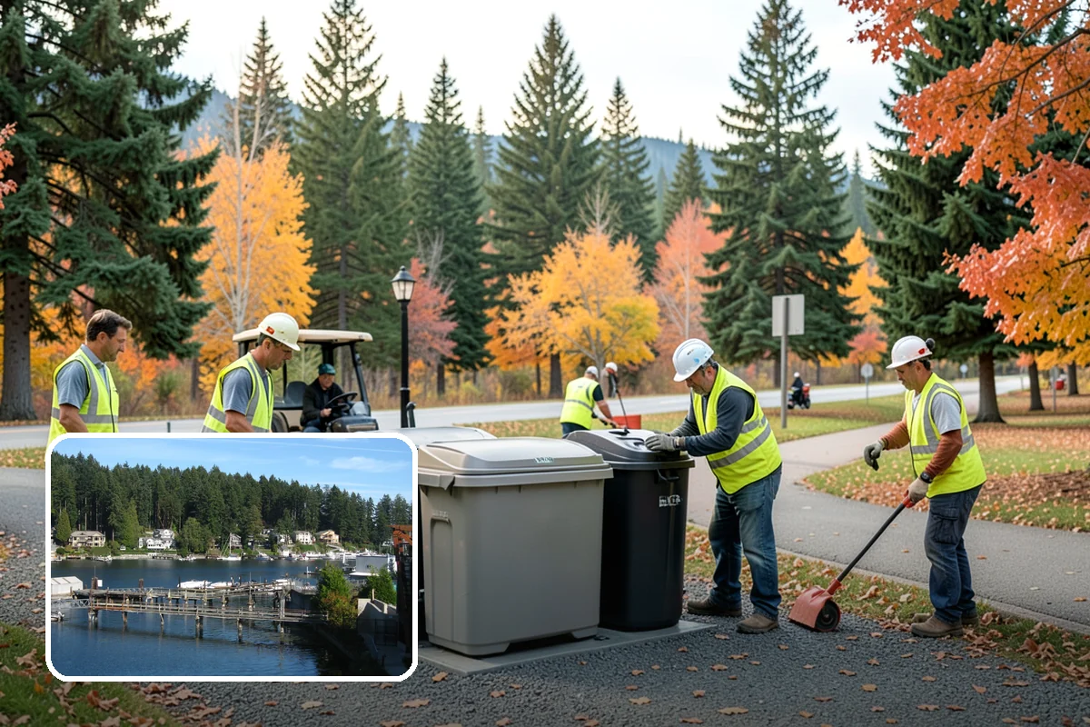 Picnic Shelter Cleaning in Gig Harbor, Pierce County, WA - Sanitary, reservation-ready shelters that satisfy renters