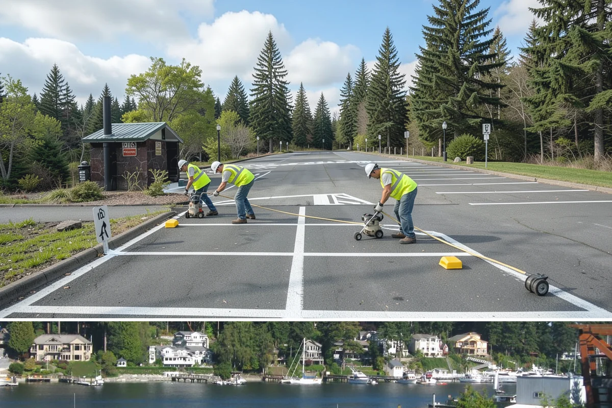 Picnic Shelter Cleaning in Gig Harbor, Pierce County, WA - Cleaning demand peaks during the spring-through-fall reservation season, with lighter service in winter.