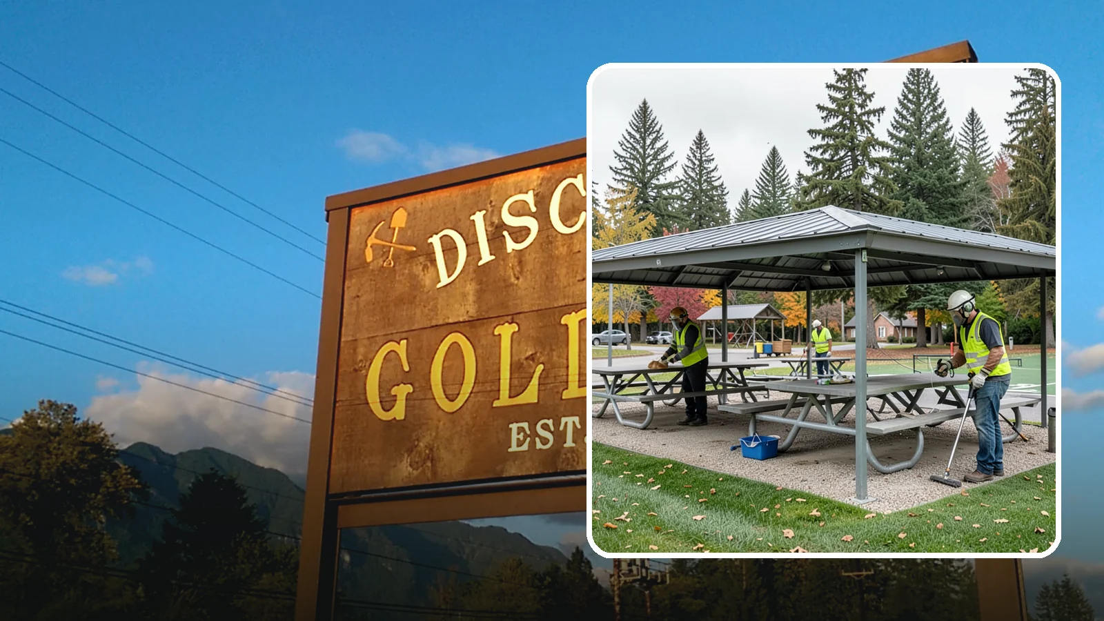 Picnic Shelter Cleaning in Gold Bar, Snohomish County, WA - Deep cleaning of picnic shelters and tables that keeps reservable gathering spaces sanitary and ready to use.