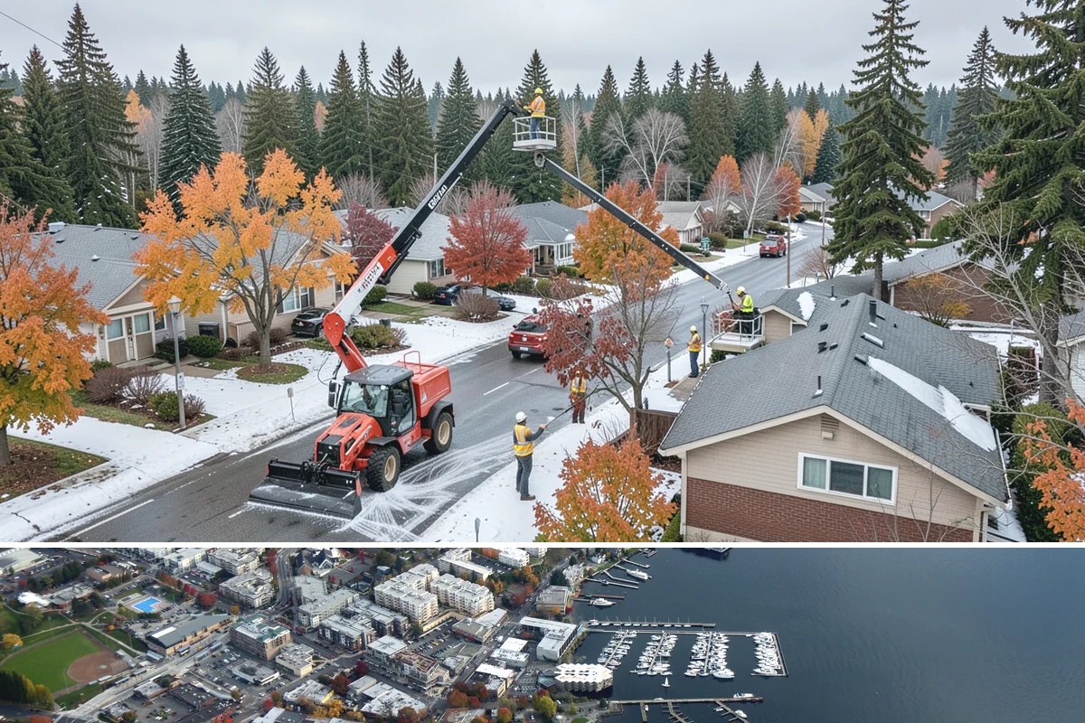 Picnic Shelter Cleaning in Kirkland, King County, WA - Cleaning demand peaks during the spring-through-fall reservation season, with lighter service in winter.