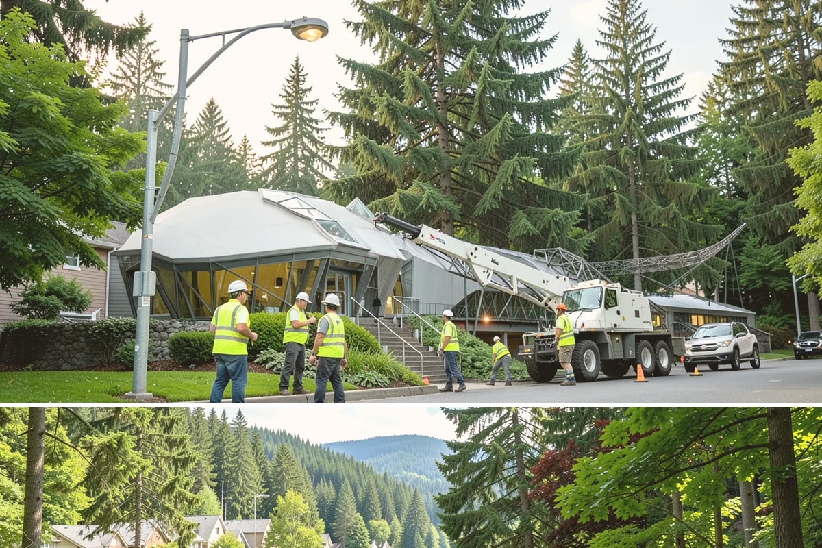 Picnic Shelter Cleaning in Lake Forest Park, King County, WA - Cleaning demand peaks during the spring-through-fall reservation season, with lighter service in winter.