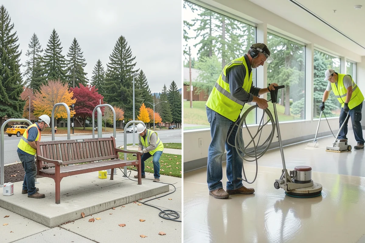 Picnic Shelter Cleaning in Mercer Island, King County, WA - Coordinate cleaning with the shelter reservation calendar