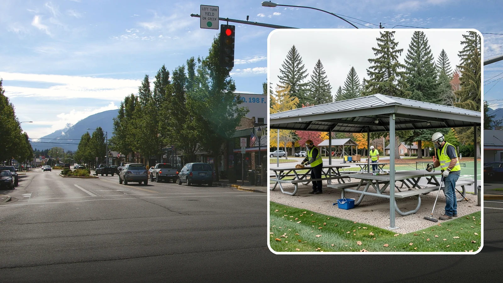 Picnic Shelter Cleaning in North Bend, King County, WA - Deep cleaning of picnic shelters and tables that keeps reservable gathering spaces sanitary and ready to use.