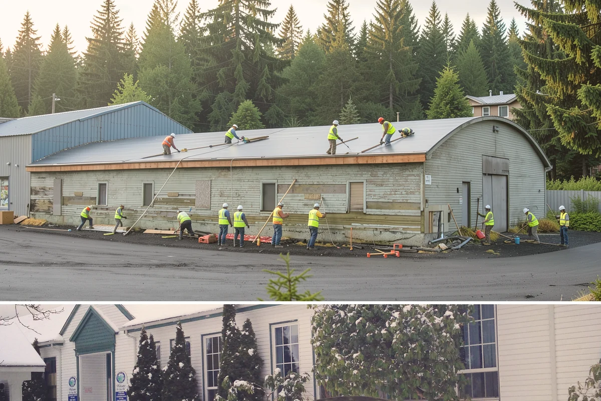 Picnic Shelter Cleaning in Pacific, King County, WA - Cleaning demand peaks during the spring-through-fall reservation season, with lighter service in winter.