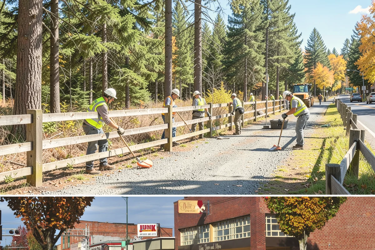 Picnic Shelter Cleaning in Puyallup, Pierce County, WA - Cleaning demand peaks during the spring-through-fall reservation season, with lighter service in winter.