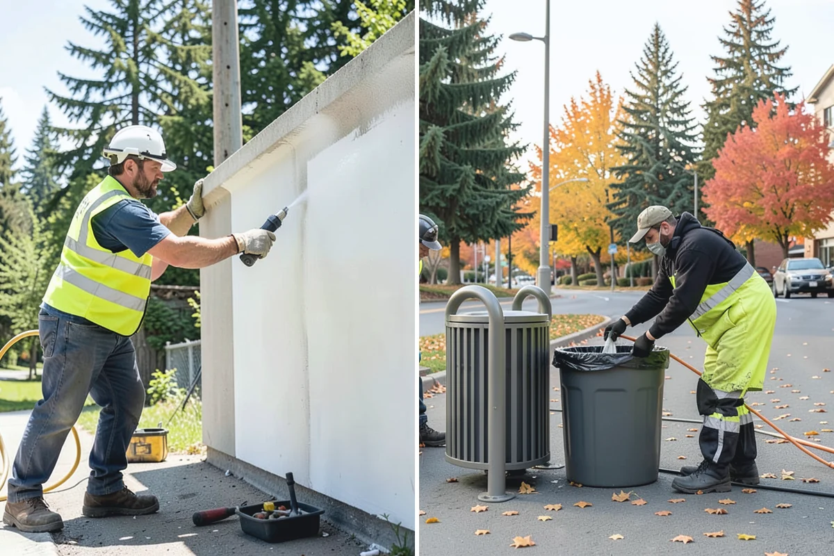 Picnic Shelter Cleaning in Wilkeson, Pierce County, WA - Coordinate cleaning with the shelter reservation calendar