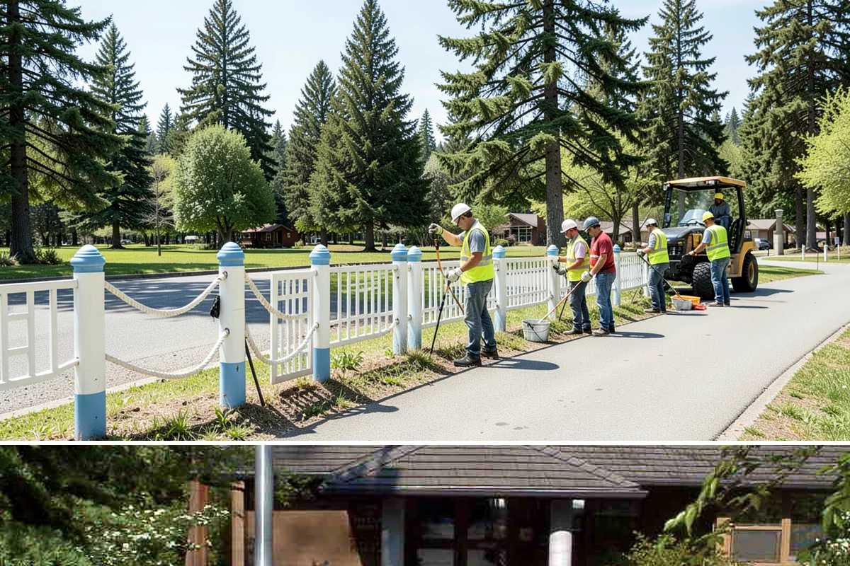 Picnic Shelter Cleaning in Yarrow Point, King County, WA - Cleaning demand peaks during the spring-through-fall reservation season, with lighter service in winter.