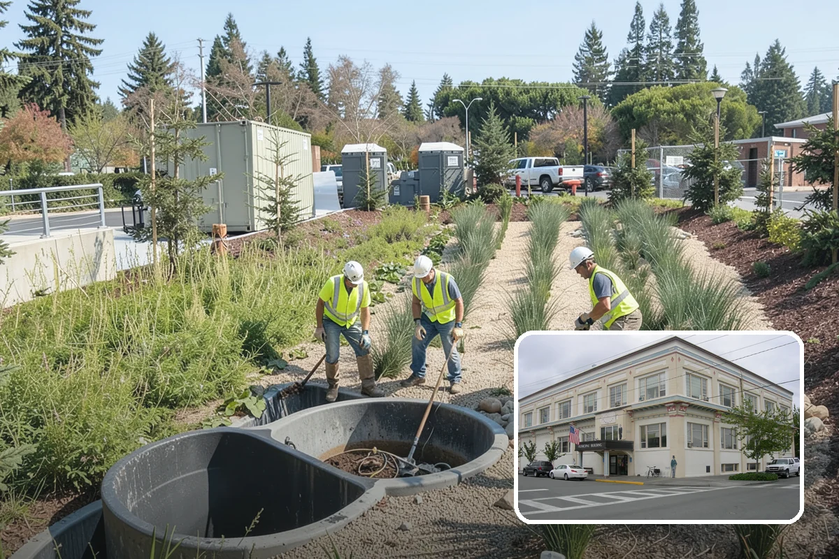 Picnic Table Installation in Anacortes, Skagit County, WA - Meets ADA accessible-seating ratios for public day-use areas