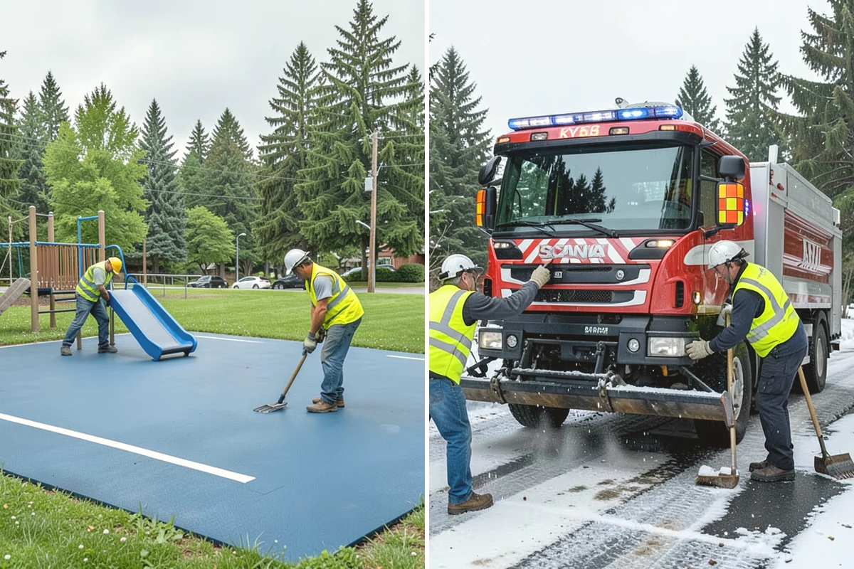 Picnic Table Installation in Black Diamond, King County, WA - Confirm table models, quantities, and ADA seating ratio