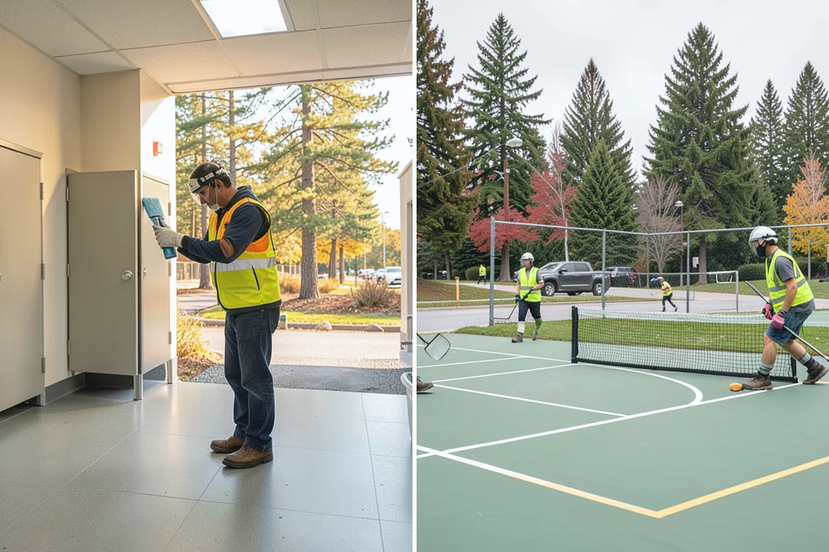 Picnic Table Installation in Bonney Lake, Pierce County, WA - Confirm table models, quantities, and ADA seating ratio
