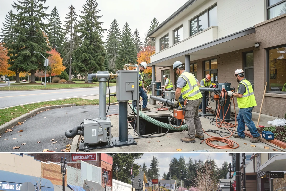 Picnic Table Installation in Bothell, King County, WA - In-ground and pad installs favor drier months, while surface-mounted or portable tables can be placed ahead of the summer day-use...