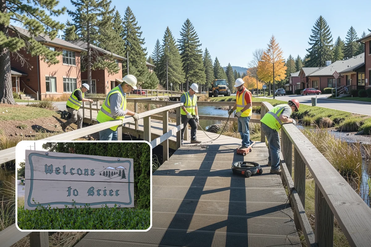 Picnic Table Installation in Brier, Snohomish County, WA - Meets ADA accessible-seating ratios for public day-use areas