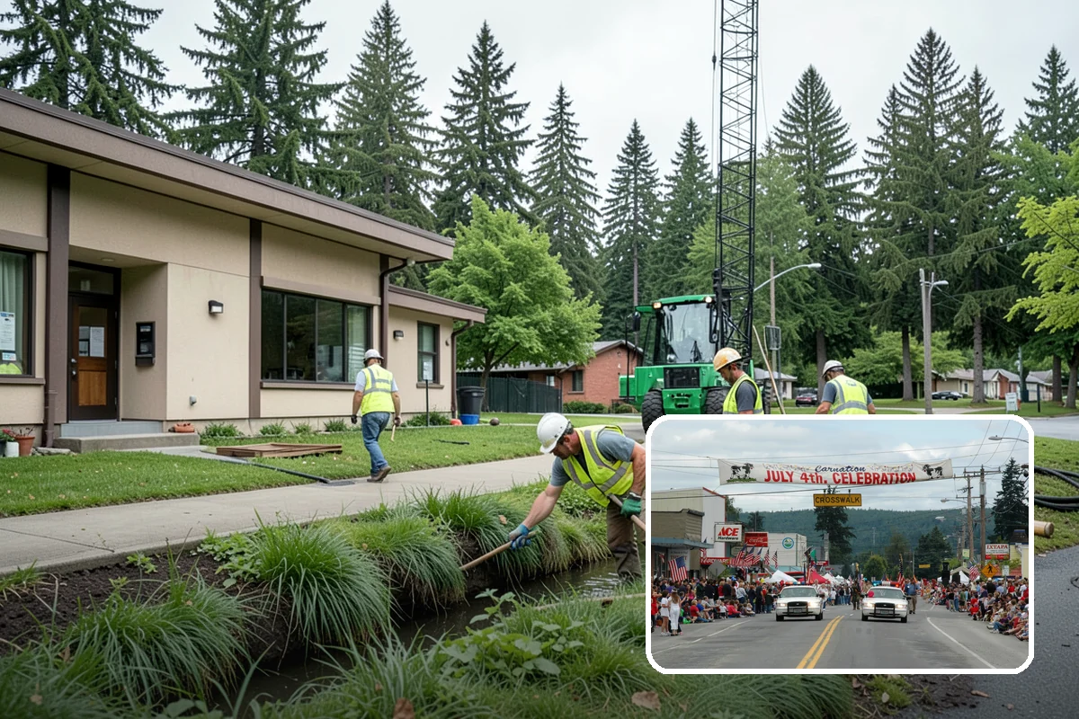 Picnic Table Installation in Carnation, King County, WA - Meets ADA accessible-seating ratios for public day-use areas