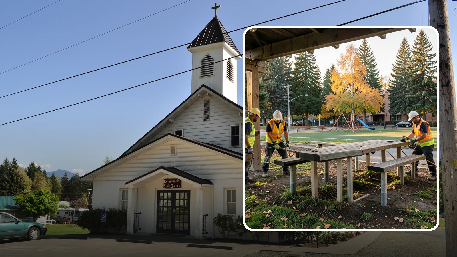 Picnic Table Installation in Concrete, Skagit County, WA - We install ADA-compliant picnic tables in parks, shelters, and day-use areas with secure anchoring.