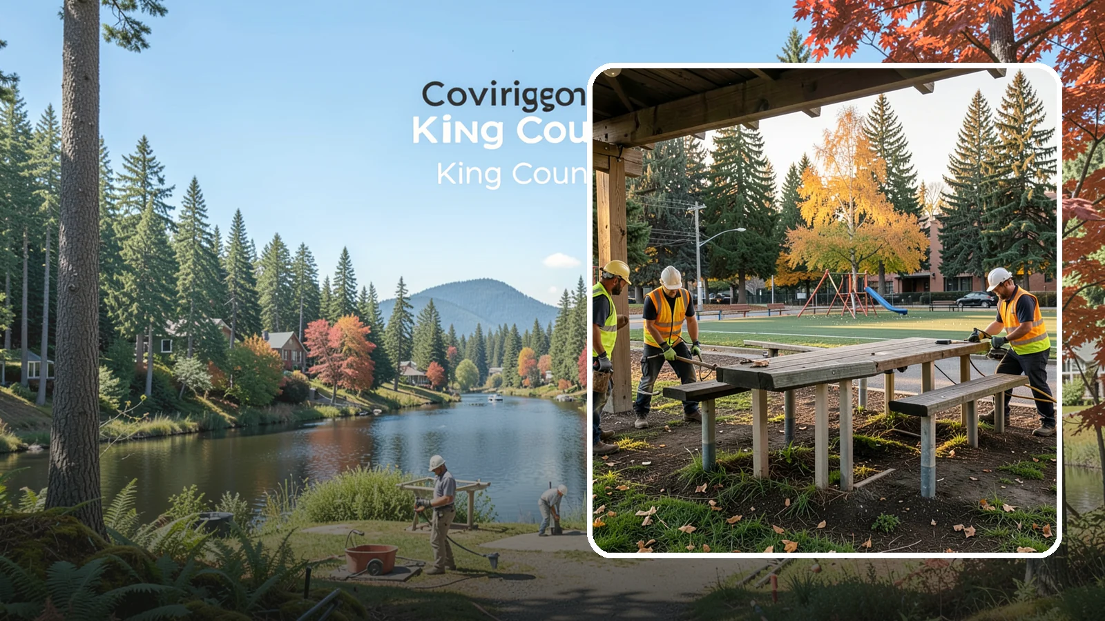 Picnic Table Installation in Covington, King County, WA - We install ADA-compliant picnic tables in parks, shelters, and day-use areas with secure anchoring.