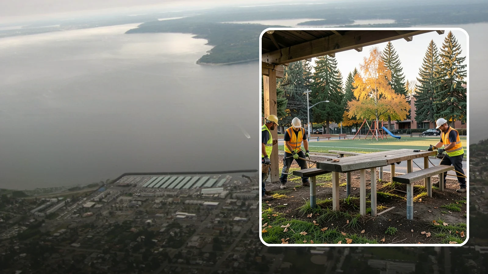 Picnic Table Installation in Des Moines, King County, WA - We install ADA-compliant picnic tables in parks, shelters, and day-use areas with secure anchoring.