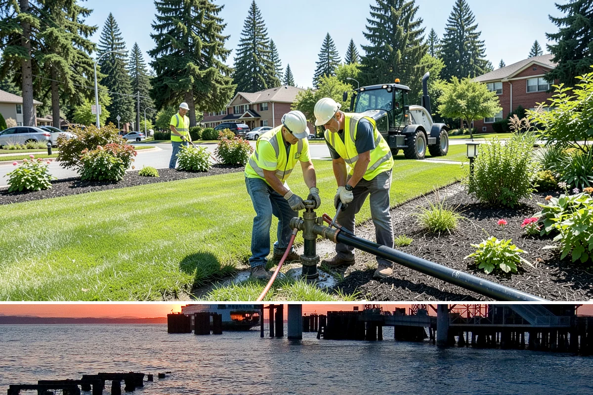 Picnic Table Installation in Edmonds, Snohomish County, WA - In-ground and pad installs favor drier months, while surface-mounted or portable tables can be placed ahead of the summer day-use...