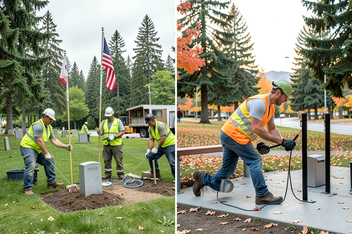 Picnic Table Installation in Gig Harbor, Pierce County, WA - Confirm table models, quantities, and ADA seating ratio