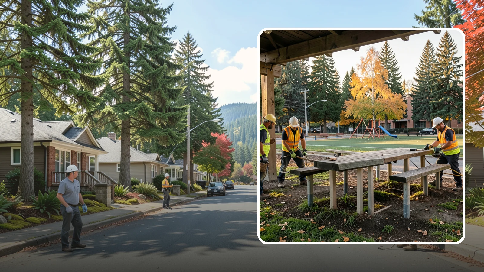 Picnic Table Installation in Hunts Point, King County, WA - We install ADA-compliant picnic tables in parks, shelters, and day-use areas with secure anchoring.