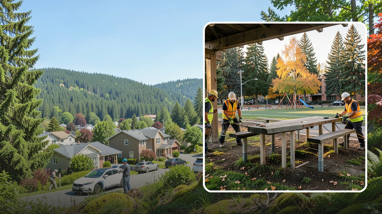 Picnic Table Installation in Index, Snohomish County, WA - We install ADA-compliant picnic tables in parks, shelters, and day-use areas with secure anchoring.