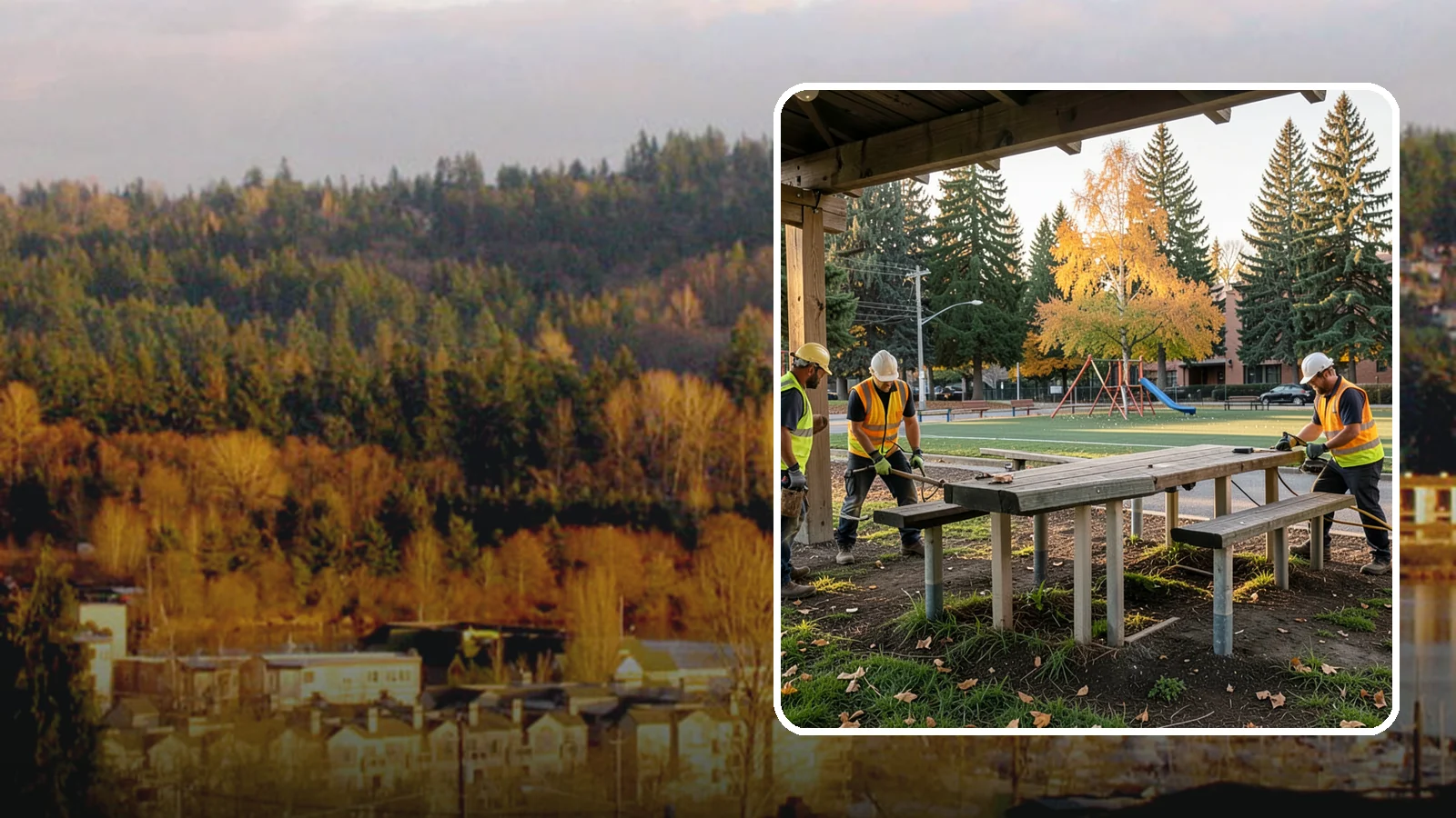 Picnic Table Installation in Kenmore, King County, WA - We install ADA-compliant picnic tables in parks, shelters, and day-use areas with secure anchoring.