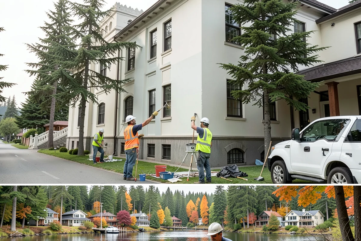 Picnic Table Installation in La Conner, Skagit County, WA - In-ground and pad installs favor drier months, while surface-mounted or portable tables can be placed ahead of the summer day-use...