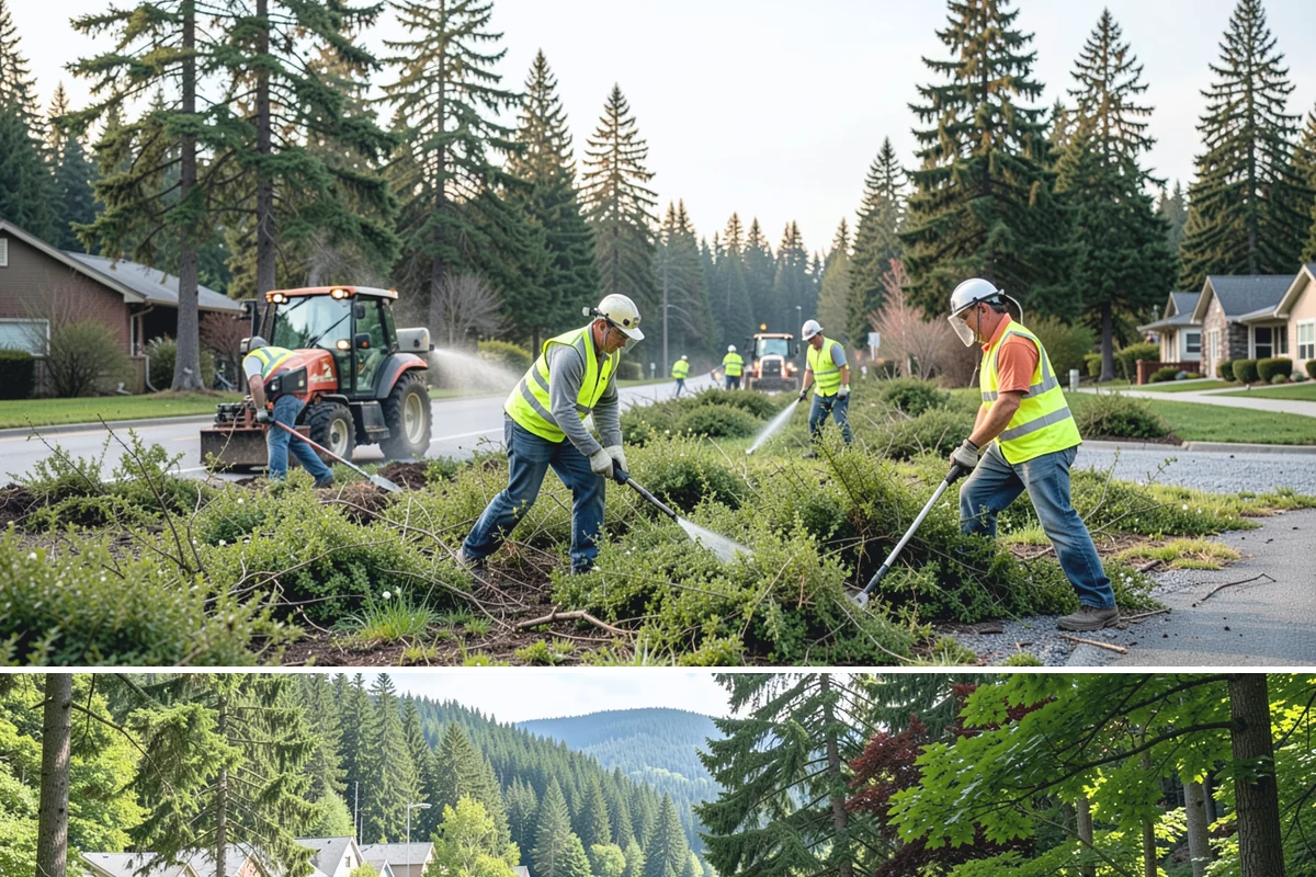 Picnic Table Installation in Lake Forest Park, King County, WA - In-ground and pad installs favor drier months, while surface-mounted or portable tables can be placed ahead of the summer day-use...