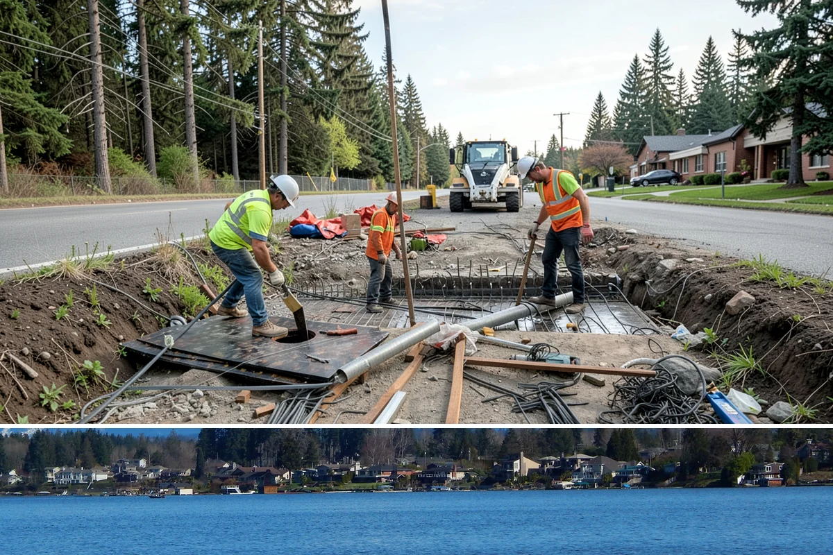 Picnic Table Installation in Lake Stevens, Snohomish County, WA - In-ground and pad installs favor drier months, while surface-mounted or portable tables can be placed ahead of the summer day-use...