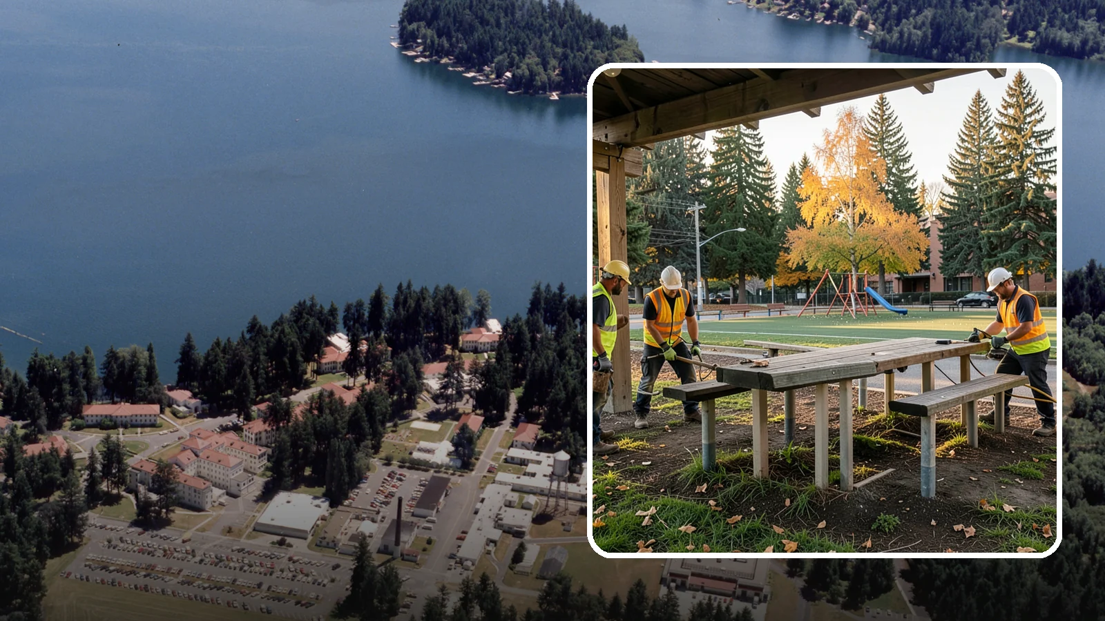 Picnic Table Installation in Lakewood, Pierce County, WA - We install ADA-compliant picnic tables in parks, shelters, and day-use areas with secure anchoring.