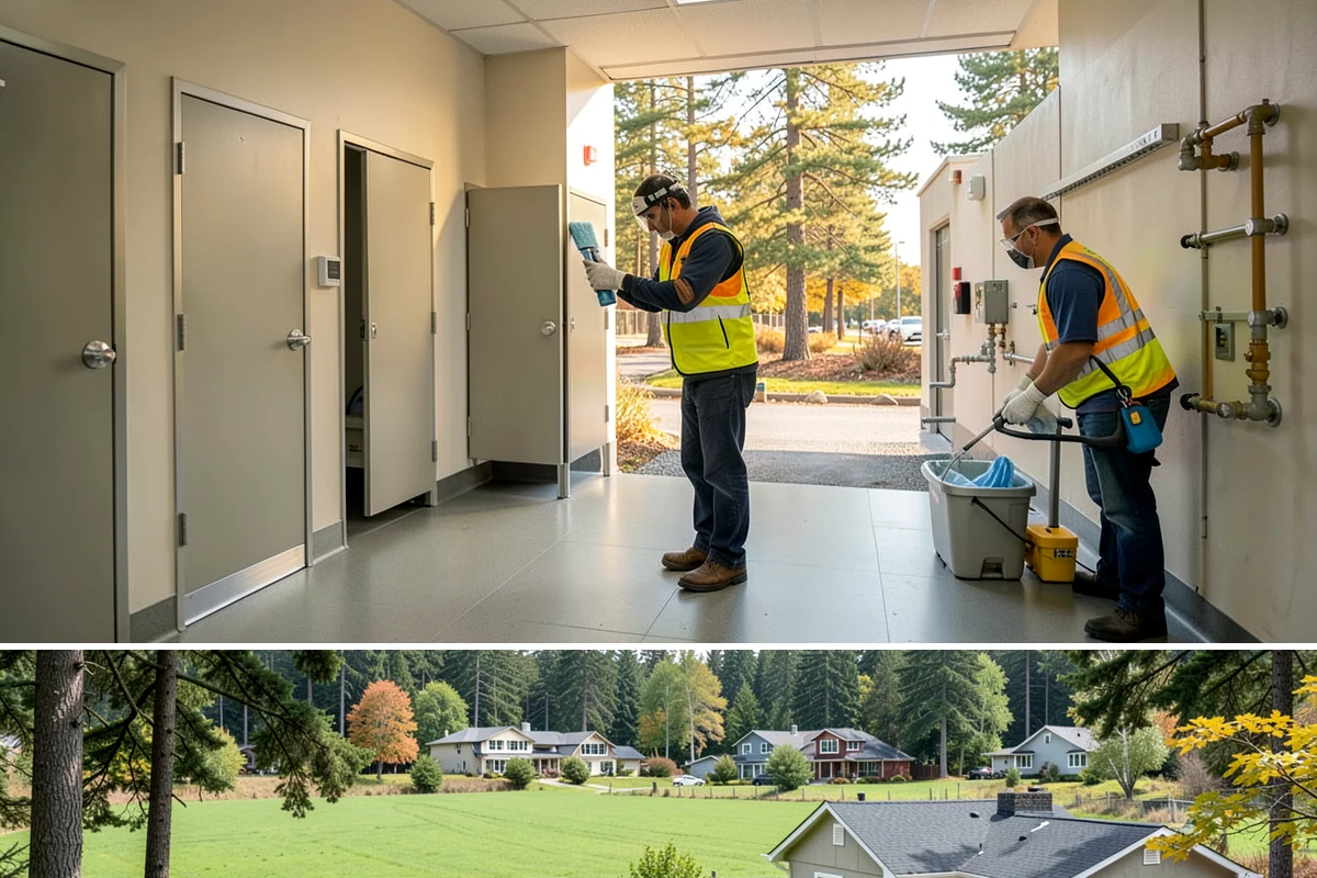 Picnic Table Installation in Lyman, Skagit County, WA - In-ground and pad installs favor drier months, while surface-mounted or portable tables can be placed ahead of the summer day-use...