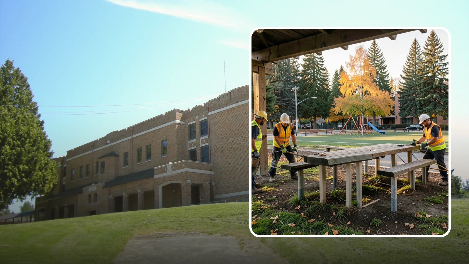 Picnic Table Installation in Maple Valley, King County, WA - We install ADA-compliant picnic tables in parks, shelters, and day-use areas with secure anchoring.
