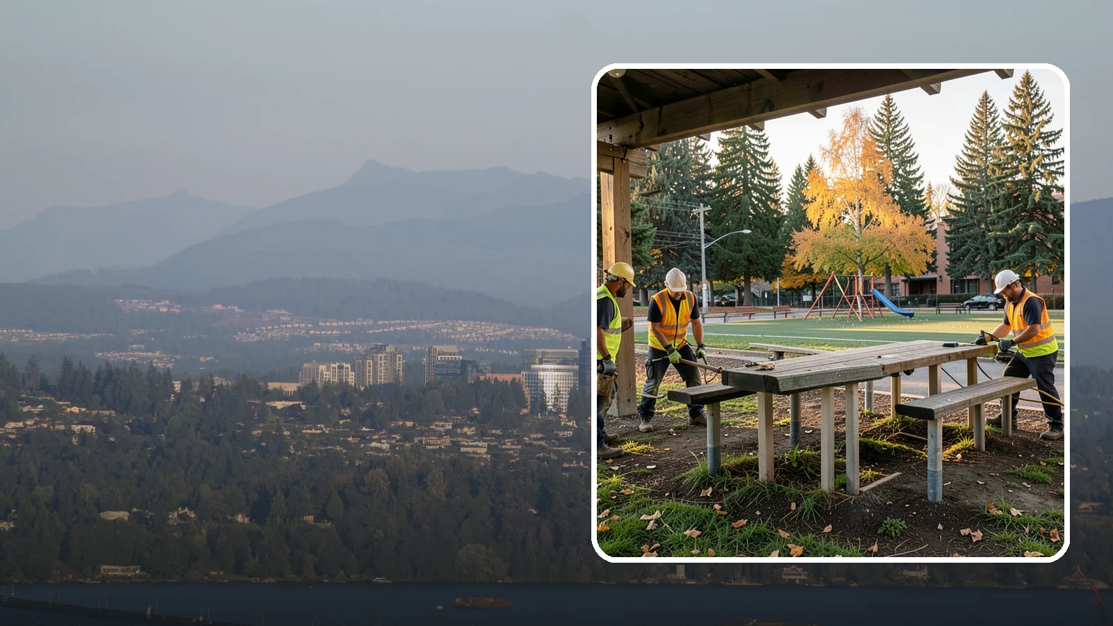 Picnic Table Installation in Medina, King County, WA - We install ADA-compliant picnic tables in parks, shelters, and day-use areas with secure anchoring.