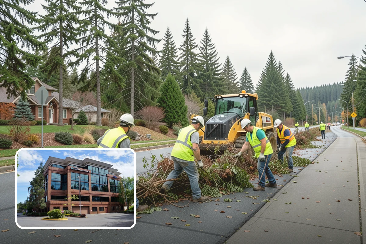 Picnic Table Installation in Mountlake Terrace, Snohomish County, WA - Meets ADA accessible-seating ratios for public day-use areas