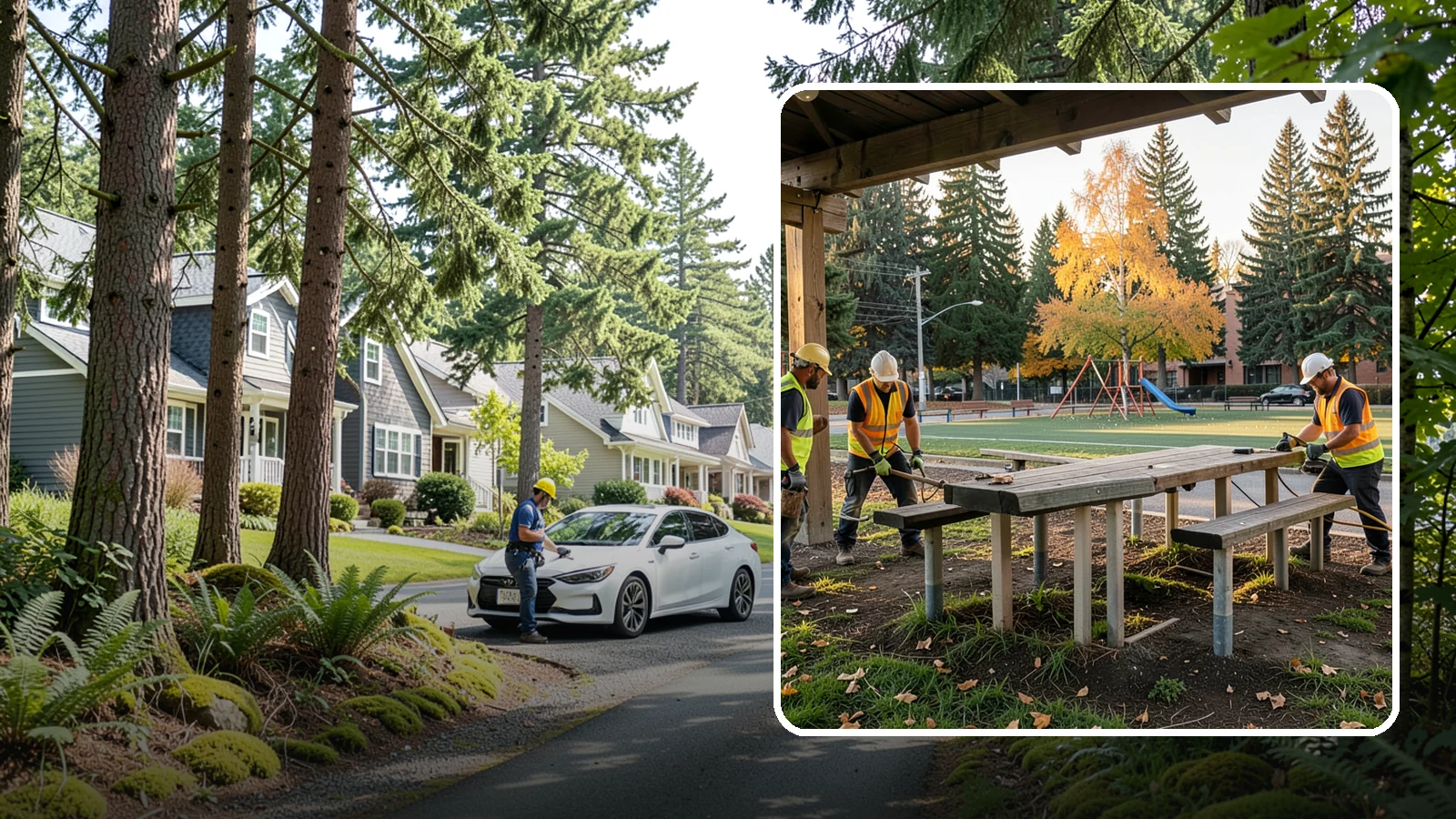 Picnic Table Installation in Normandy Park, King County, WA - We install ADA-compliant picnic tables in parks, shelters, and day-use areas with secure anchoring.