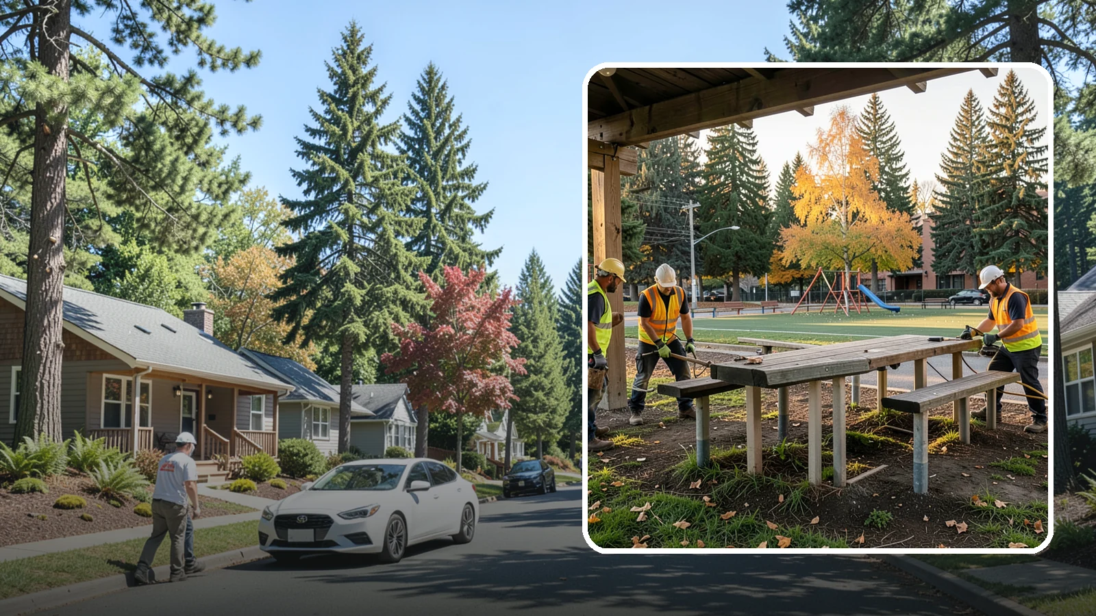 Picnic Table Installation in Orting, Pierce County, WA - We install ADA-compliant picnic tables in parks, shelters, and day-use areas with secure anchoring.