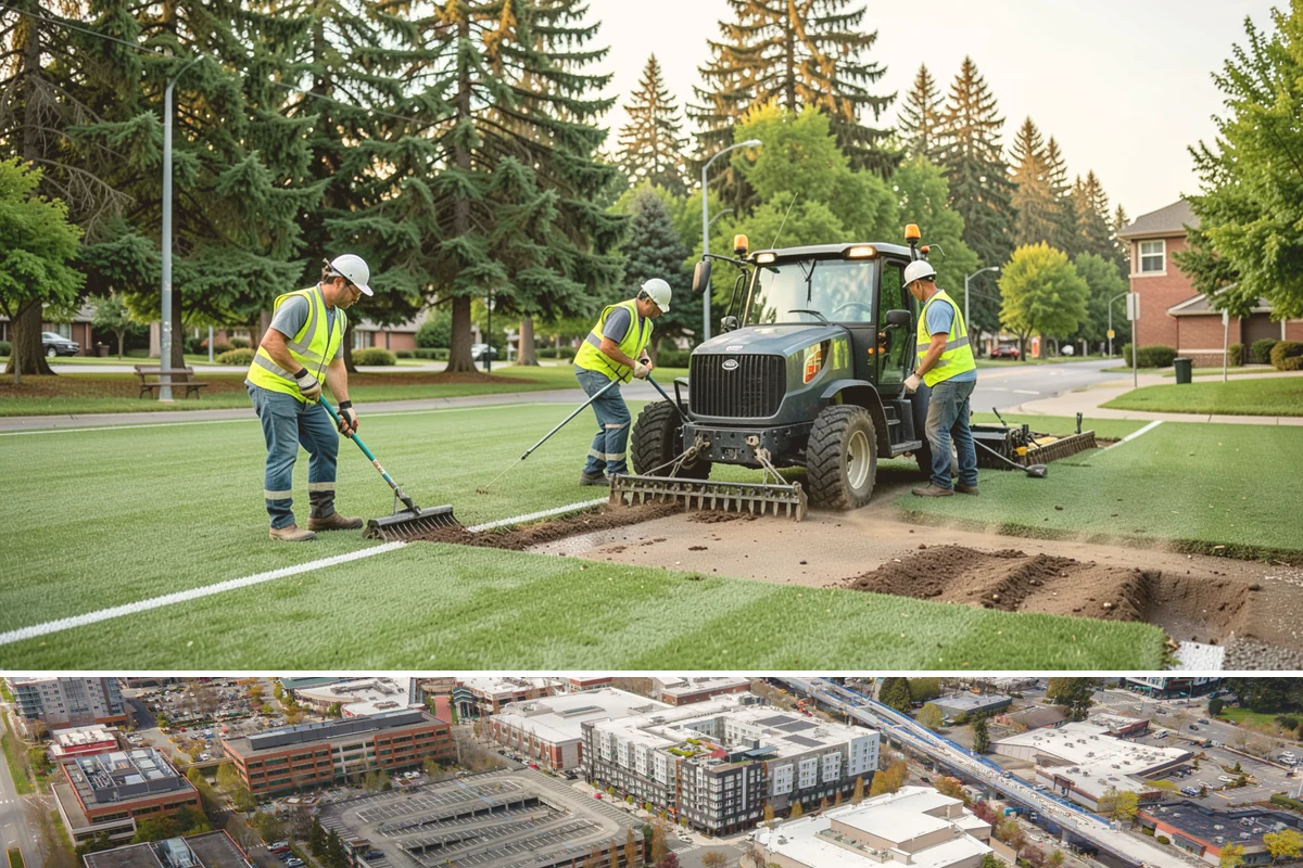 Picnic Table Installation in Redmond, King County, WA - In-ground and pad installs favor drier months, while surface-mounted or portable tables can be placed ahead of the summer day-use...